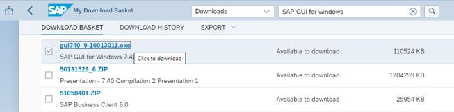 Download SAP GUI 740