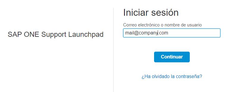 SAP user password
