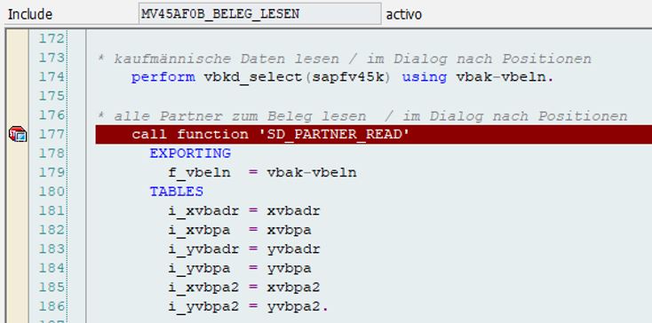 break-point ABAP